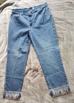 Spodnie jeansowe, Diane Gilmer,40/42, M/L