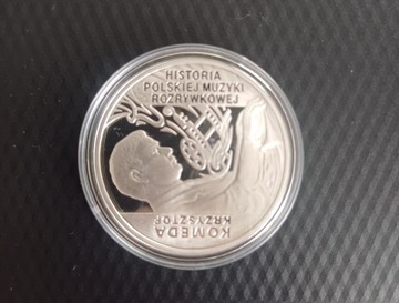 Moneta 10 zł Komeda 2010