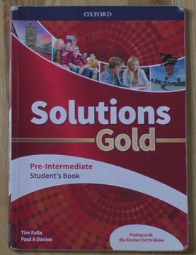 Solutions Gold - podręcznik angielski - kl. 2 LO