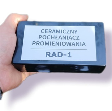 Ceramiczny pochłaniacz promieniowania RAD 1