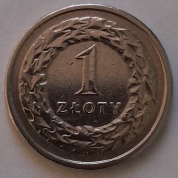 1 zł 2008 r - 1zl 2008r moneta 1 złoty 2008 rok