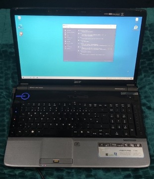 Laptop unikat Acer aspire 7738G Quad Q9000 NVIDIA 