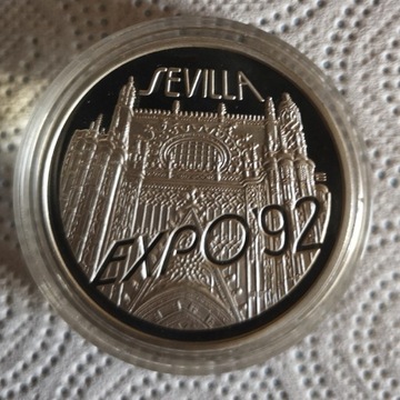 Moneta 200000 zł 1992 r. SEVILLA EXPO '92 srebro