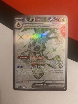 Pokemon TCG Paradox Rift Froslass 217/182