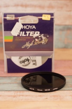 filtr szary Hoya 72mm NDX8 Japan 
