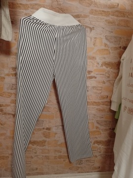(36/S) ZARA/Ekskluzywne spodnie letnie z Madrytu 