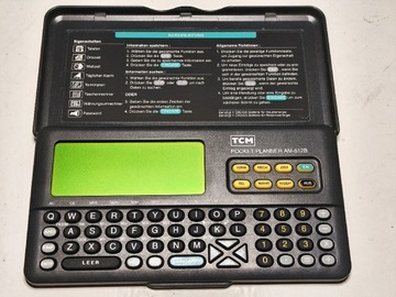 Elektryczny organizer TCM Pocket Planner AM-612B