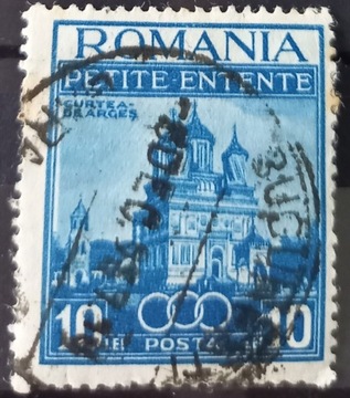 Znaczek pocztowy Rumunia 1937r.z serii Mała Entent