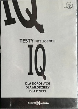 PC CD-ROM: Testy inteligencji IQ (dorośli, dzieci)