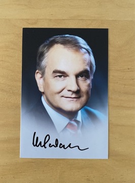 Waldemar Pawlak premier RP autograf 