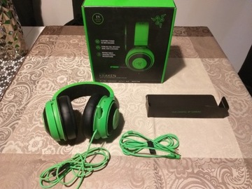 Słuchawki nauszne Razer Kraken zielone