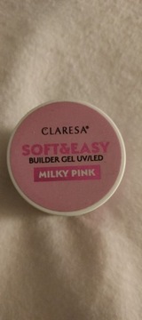 Claresa Żel Budujący SOFT&EASY Milky Pink 12g