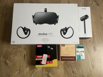 VR oculus rift CV1 zestaw 3 lampy + 5m kabli