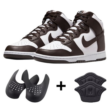 Buty Nike Dunk High DV0829-100 r.44,5 + Dodatki