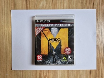 Gra METRO LAST LIGHT Limited Edition PS3