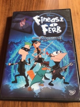 Film Fineasz i Ferb Podróż w 2-gim wymiarze DVD