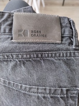 Jeansy szare Hugo Boss regular fit 34/32