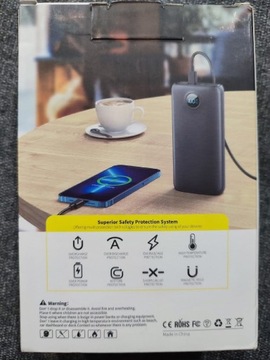 Powerbank Safe Speed 27000 mAh czarny 