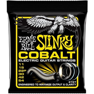 2727 STRUNY ERNIE BALL SLINKY COBALT 11-54 ELEKTR.