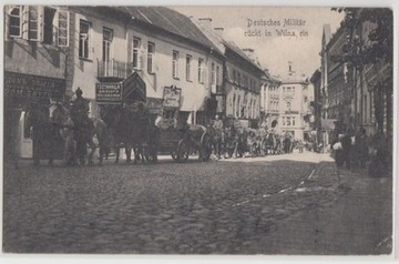 WILNO Wilna Ulica Hotel Szwejcarski sklepy