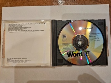 Oryginalny edytor tekstowy MS Word 97 CD + KEY