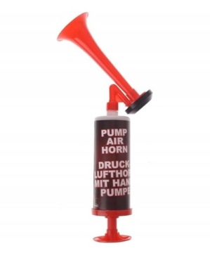 Pump air horn trąbka kibica piłki nożnej na mecz