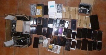 15kg "Złom" po serwisie GSM, iPhone, Nokia, LCD