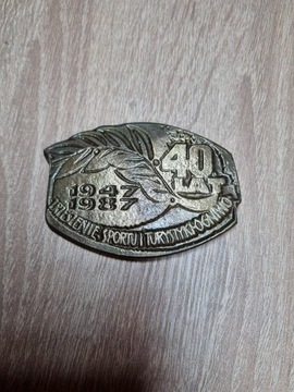 Medal 40Lat Zrzeszenie Sportu i Turystyki