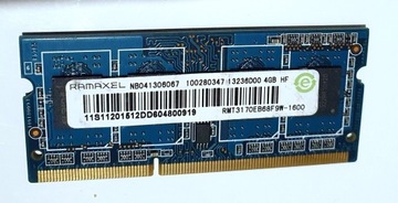 Pamięć RAM DDR3 4GB 1600