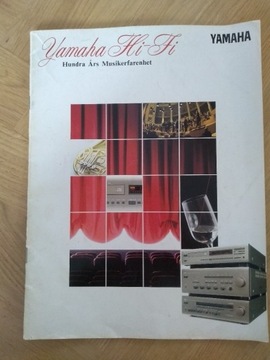 Yamaha Hi-Fi katalog prospekt
