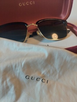 Okulary męskie Gucci