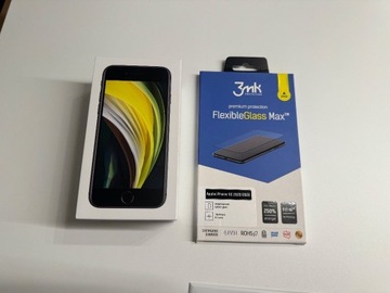 iPhone SE 2020 256 GB + case + 2 szkła 3MK