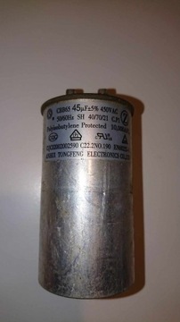 kondensator rozruchowy 45uF 450V