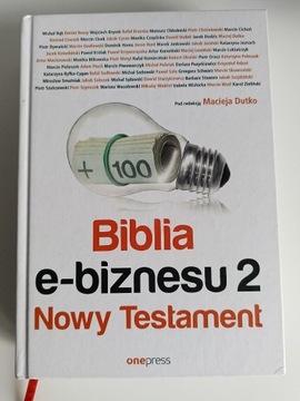 książka Biblia e-biznesu 2 Nowy testament 