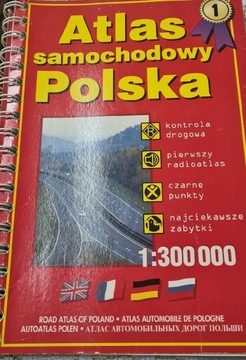 Atlas Polski 2002 skala 1: 300 000