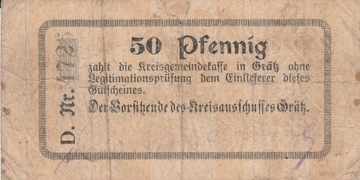 50 Pfennig GRODZISK WIELKOPOLSKI 1915 rok