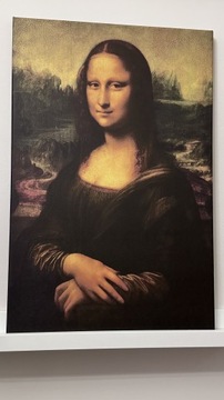 Mona Lisa 40x60 foto obraz na płótnie Reprodukcja