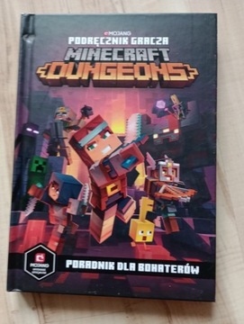 Książka Minecraft Dungeons poradnik dla bohaterów