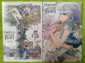 Manga Magiczny świat Ran pocztówki z prenumeraty