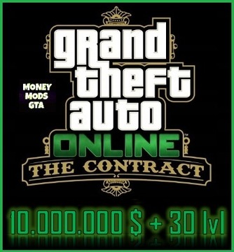 10 mln $, money, kasa + 30 lvl GTA 5 V ONLINE PC