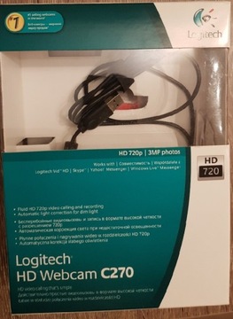 Logitech c270 HD kamerka internetowa