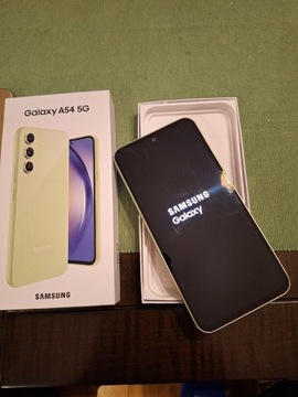 Samsung Galaxy A54 5G. Limonkowy.