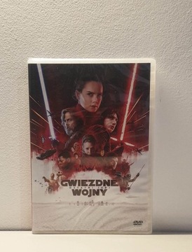 DVD Ostatni Jedi Gwiezdne Wojny VIII Nowa Folia