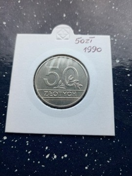 50 zł w holderze 1990