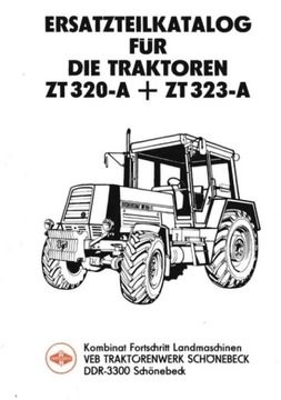 Katalog części Fortschritt ZT 320 A, ZT 323 A