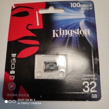 Karta Kingston mikro sd 32 GB