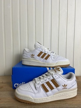 Buty adidas forum low białe org roz 40 2/3 skóra