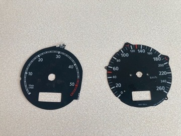 VW Passat B5 zegary oryginalne tarcze km/h