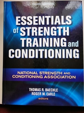 Essential Strength and conditioning 3rd edition 