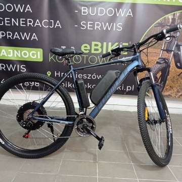 MTB E-BIKE 800W 36V 23AH MAX 45KM/H DYSTANS 100 K